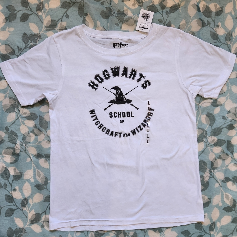 Hogwarts white shirt (new)